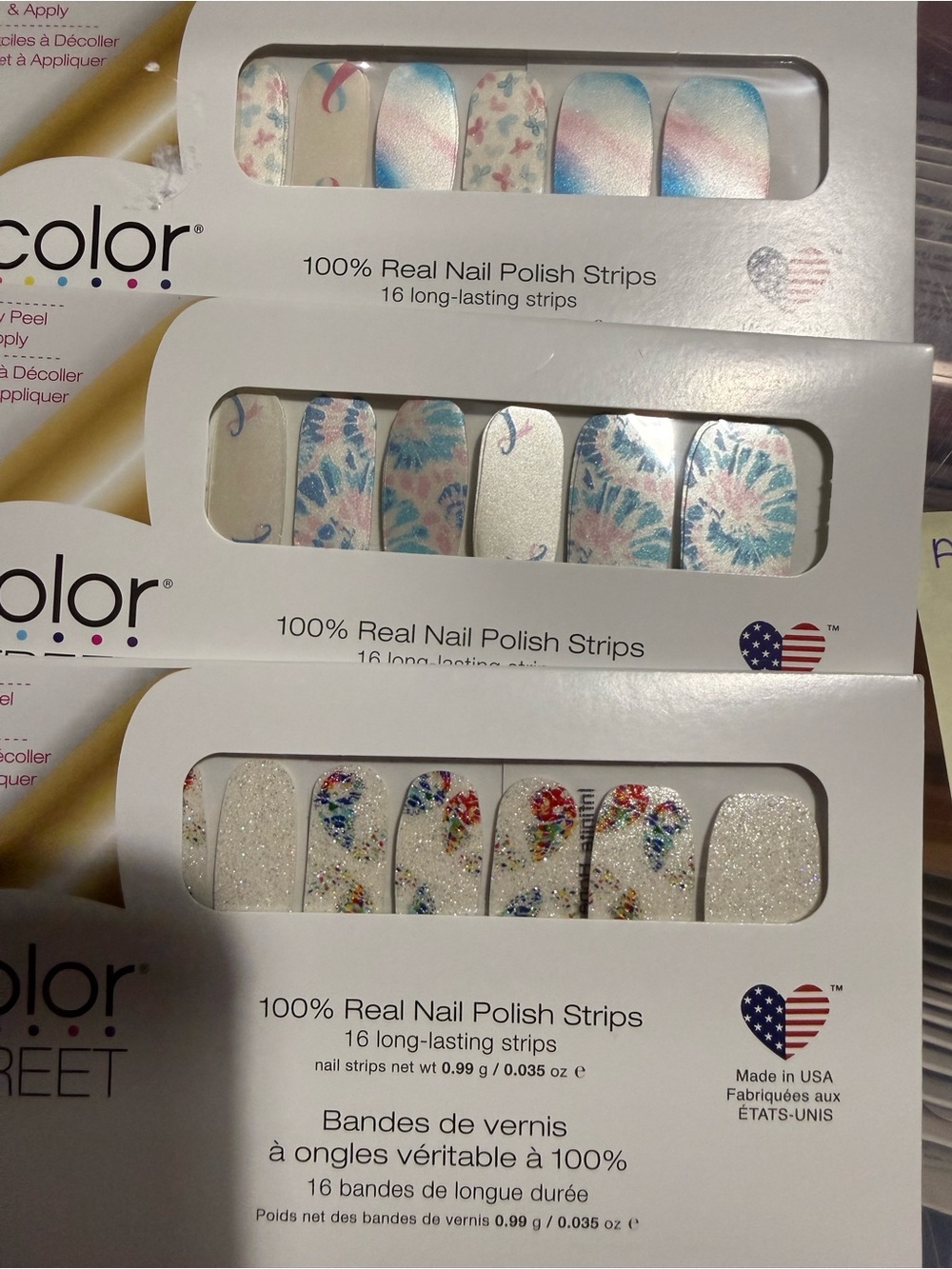 Color Street Nail Polish Strip bundle (8)